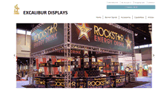 Desktop Screenshot of excaliburdisplays.com